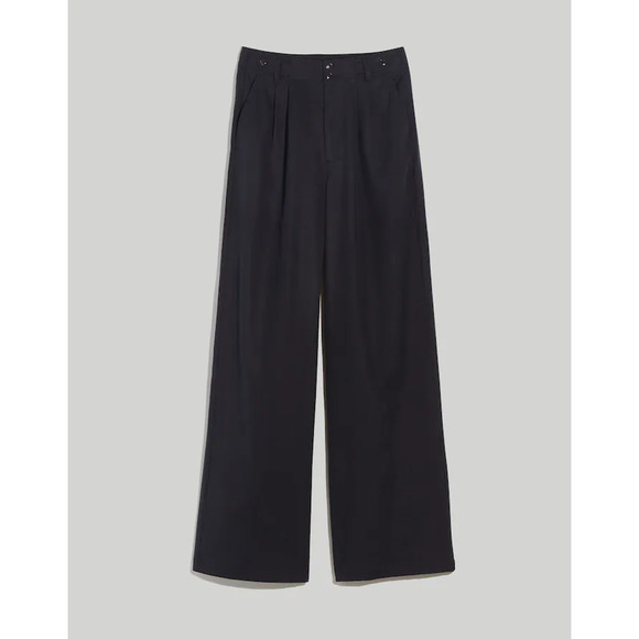 Madewell The Petite Harlow Wide-Leg Pant P12 - Picture 3 of 4